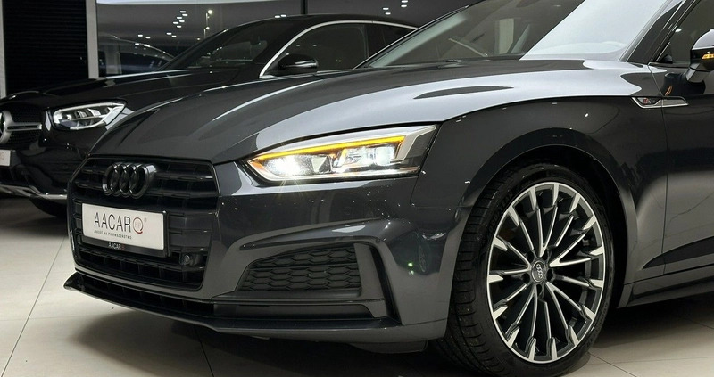 Audi A5 cena 122900 przebieg: 93543, rok produkcji 2018 z Kobyłka małe 781